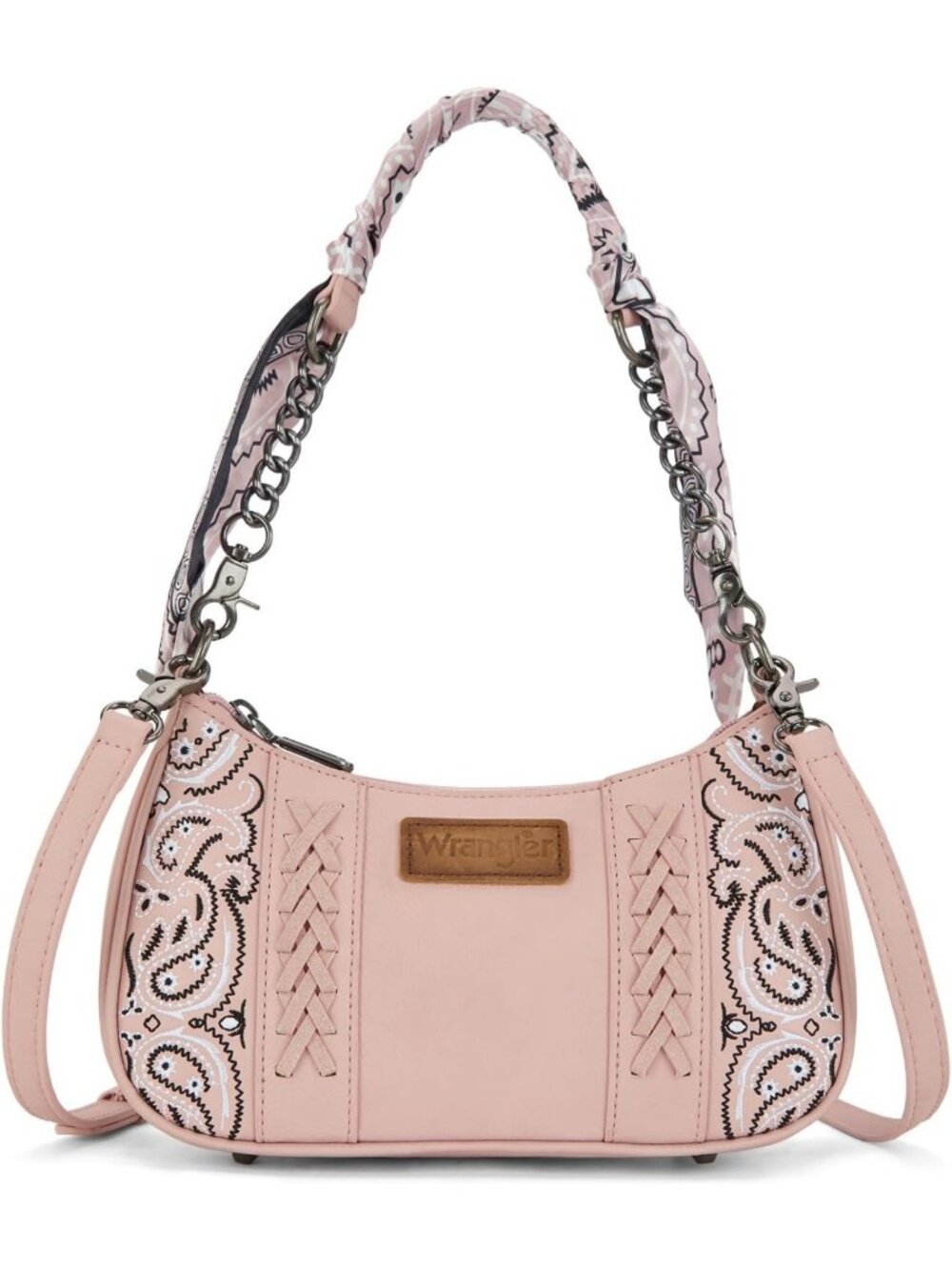 Stylish Western Shoulder Bag for Women | Bandana Handle & Removable Crossbody